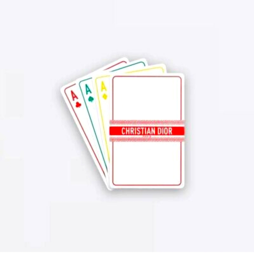 Dior card game.
